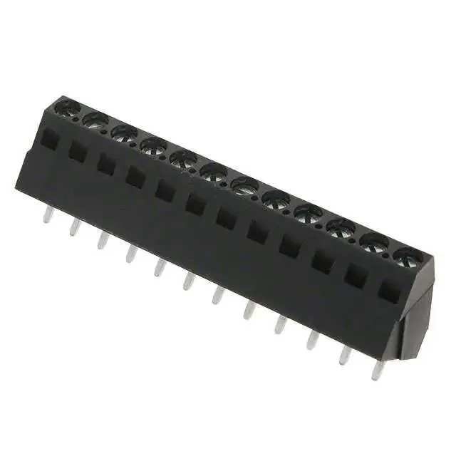 1-1546074-2 (TERM BLOCK 12POS 35DEG VERT T/H)
