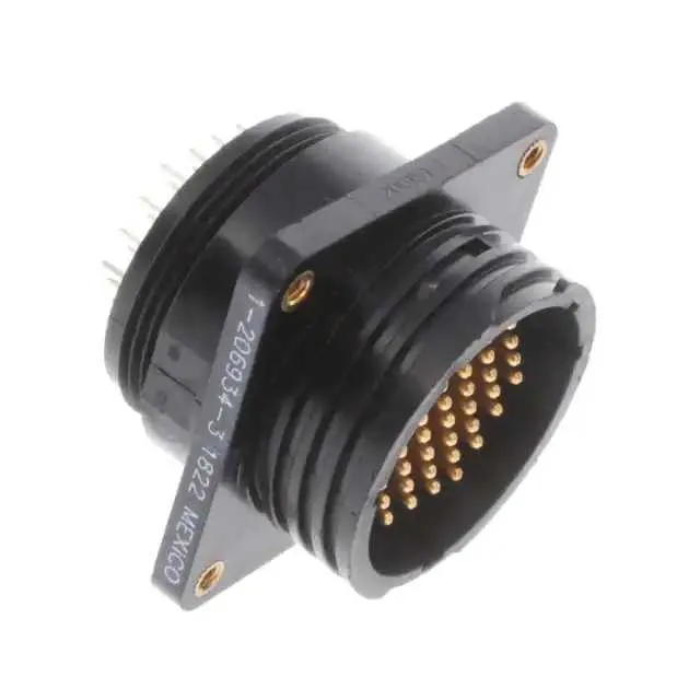1-206934-3 (CONN RCPT CPC 37POS PANEL MOUNT)