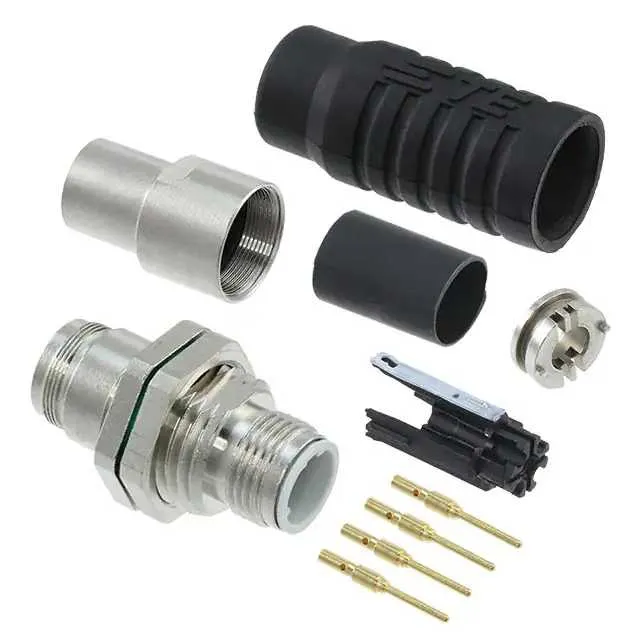 1-2823445-6 (CONN PLUG MALE 4POS GOLD CRIMP)