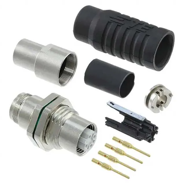 1-2823446-6 (CONN RCPT FMALE 4POS GOLD CRIMP)