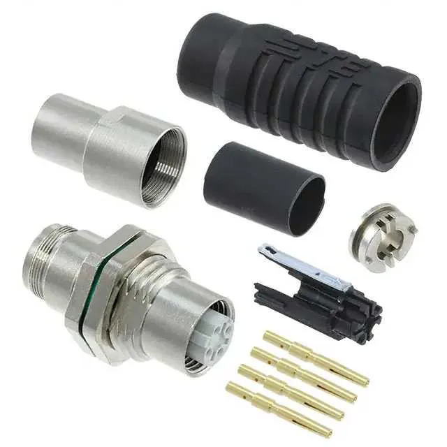 1-2823446-7 (CONN RCPT FMALE 4POS GOLD CRIMP)