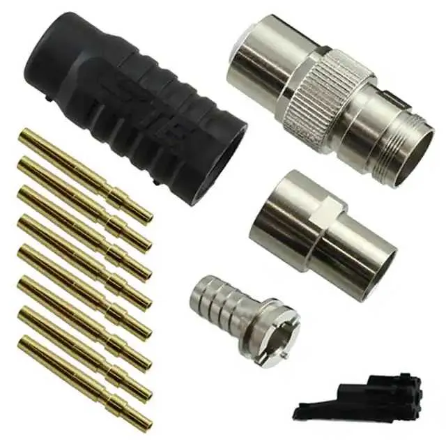 1-2823448-2 (CONN RCPT FMALE 8POS GOLD CRIMP)