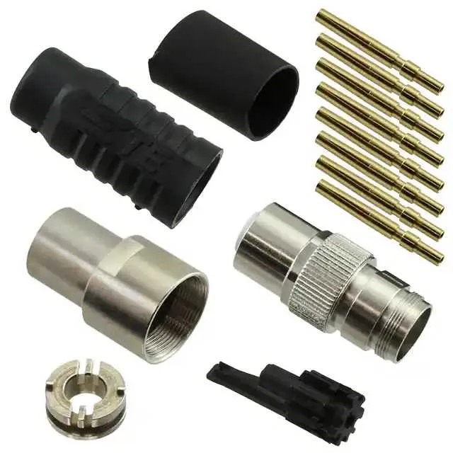 1-2823448-4 (CONN RCPT FMALE 8POS GOLD CRIMP)