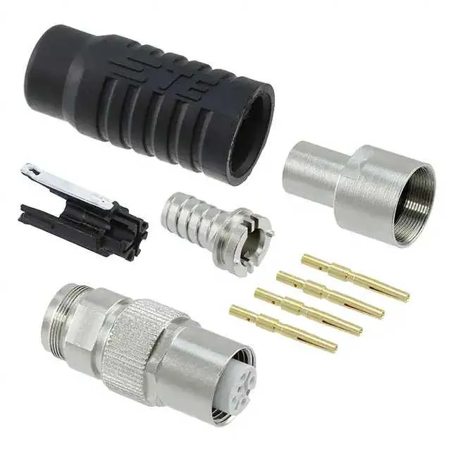 1-2823450-3 (CONN RCPT FMALE 5POS GOLD CRIMP)