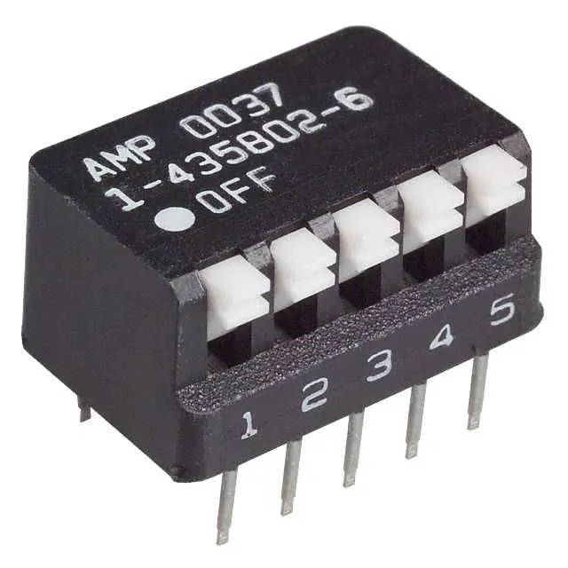1-435802-6 (SWITCH PIANO DIP SPST 25MA 24V)