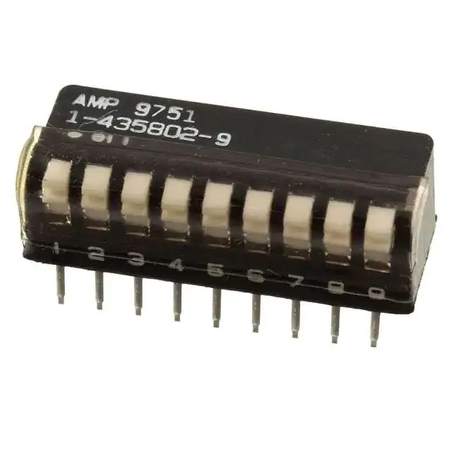 1-435802-9 (SWITCH PIANO DIP SPST 25MA 24V)