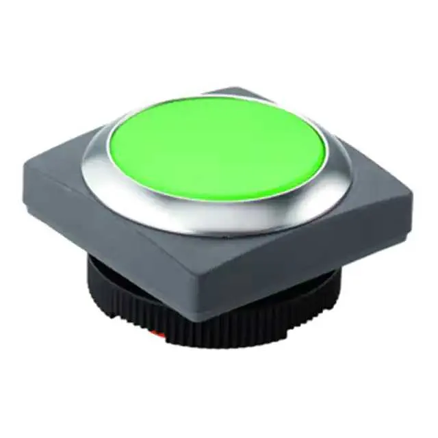 1.30.270.071/2500 (PB FLUSH LENS SQR GREEN)