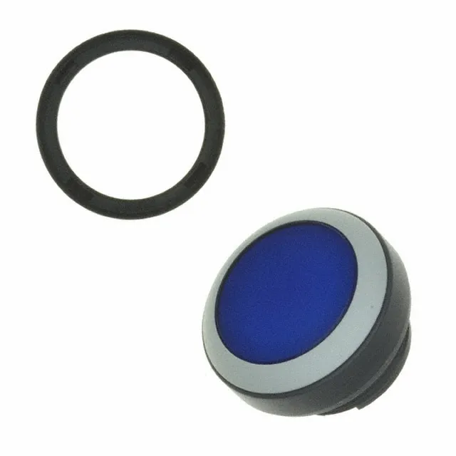 1.30250.0111608 (SWITCH PB FLUSH ILLUM RND BLUE)