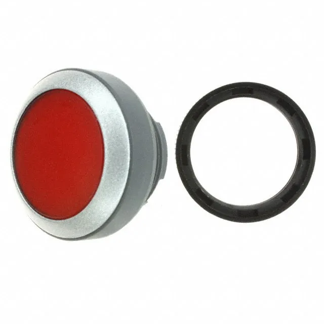 1.30250.0311300 (SWITCH PB FLUSH ILLUM RND RED)