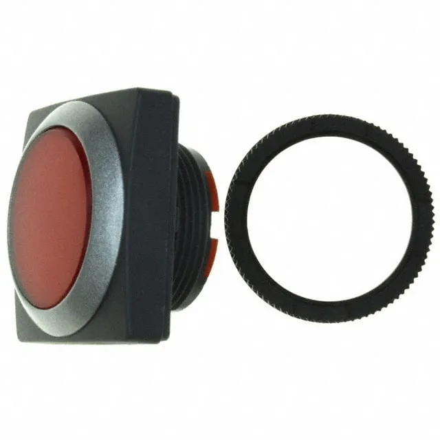 1.30250.0711300 (SWITCH PB ILLUM FLUSH SQR RED)