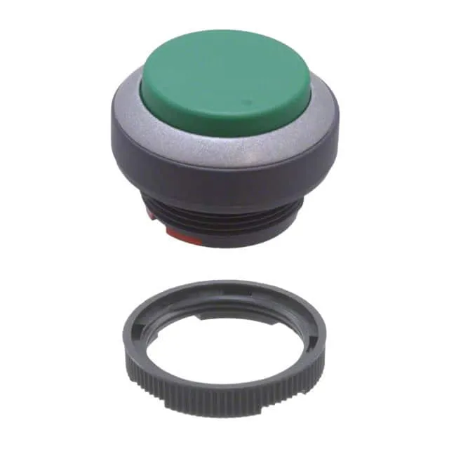 1.30250.3210500 (SW PB PROTRUDING LENS RND GRN)