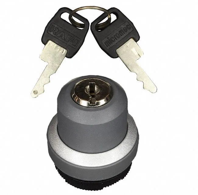 1.30255.1020000 (KEYLOCK SWITCH RND MOM 2X40)