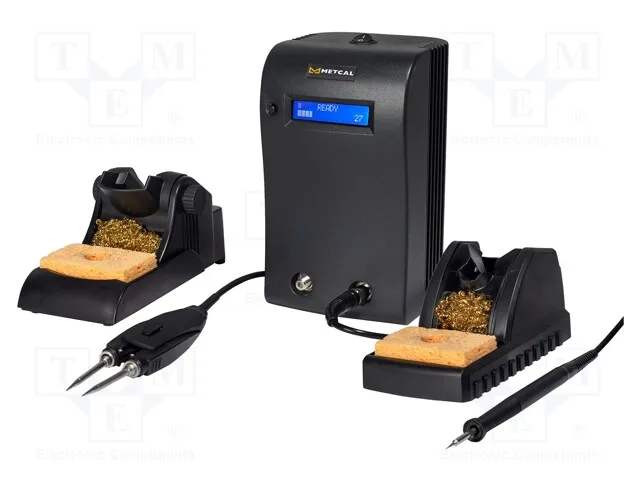 MX-500SPT (REWORK SYSTEM, 2 HAND PIECE, 40W, 240VAC, Supply Voltage VAC:240V, Heat Temperature Max:-, Output Power:40W, Kit Contents:MX-500P Power Supply, Tweezer Handpiece w/ Tipsaver Workstand, Solder &amp; Rework Hand-piece, Workstand RoHS Compliant: YesСрок поставки 5-10 дней)