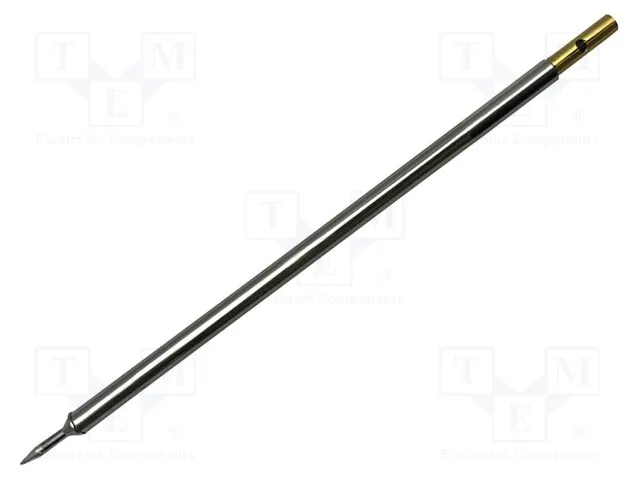 STTC-006 (TIP CARTRIDGE, SOLDER, CONICAL, 0.016IN, Tip / Nozzle Width:0.4mm, Tip / Nozzle Style:Conical, Sharp, For Use With:Metcal MX-500, MX-5000 &amp; MX-5200 Series Soldering Rework Stations, Product Range:STTC Series, Features:600 Series RoHS Compliant: YesСрок поставки 5-10 дней)