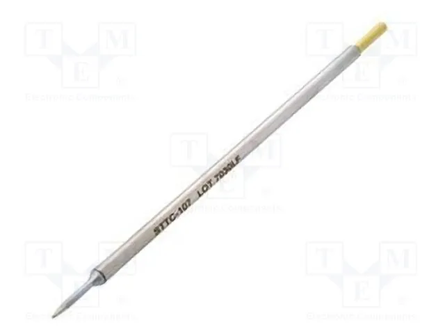 STTC-107 (TIP CARTRIDGE, SOLDERING, CONICAL 0.04IN, Tip / Nozzle Width:1mm, Tip / Nozzle Style:Conical, Sharp, For Use With:Metcal MX-500 Series Soldering Rework Stations, Product Range:STTC Series, Features:700 Series RoHS Compliant: YesСрок поставки 5-10 дней)