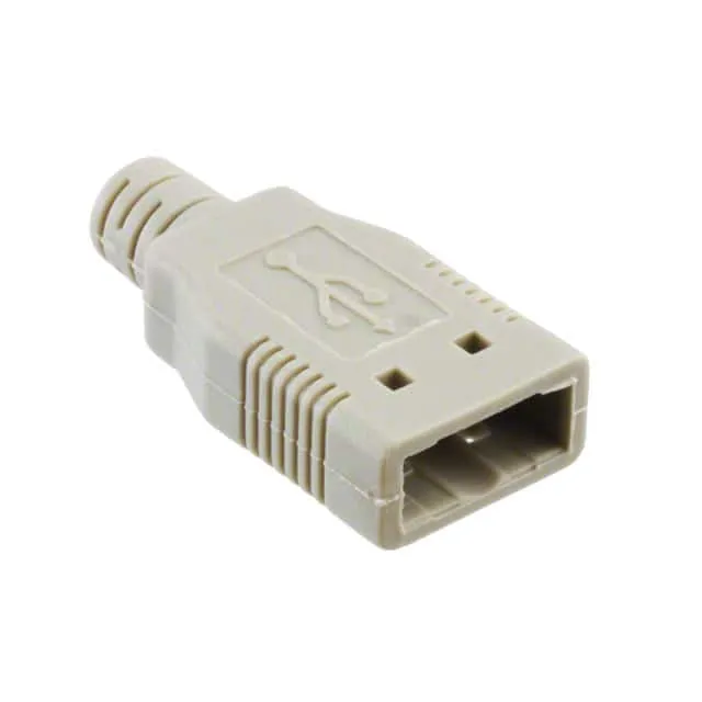 1001-026-BE-01000 (CONN HOOD USB A MALE BEIGE)