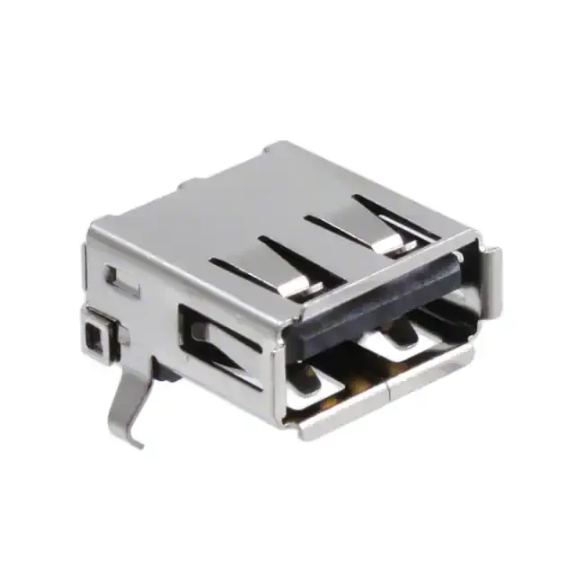 1002-002-01100 (CONN USB A TYPE R/A SMD)