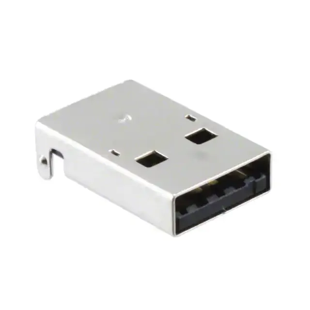1002-015-01001 (CONN USB A TYPE ULTRA FLAT T/H)