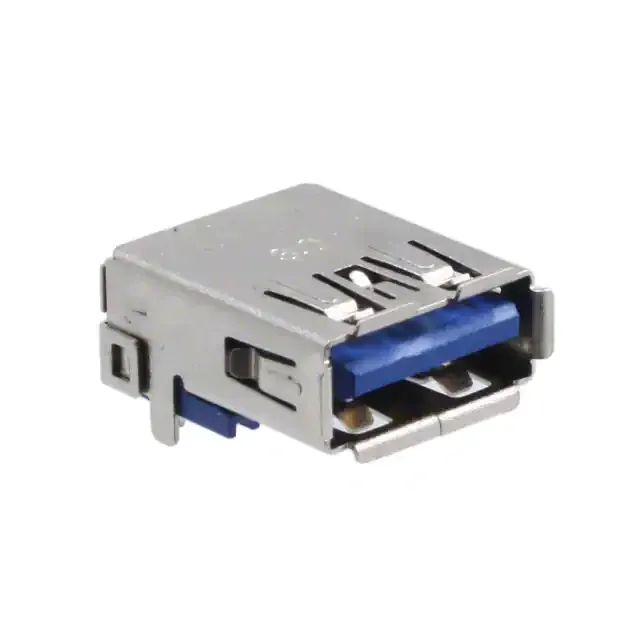 1003-001-01000 (CONN USB A TYPE R/A THROUGH HOLE)