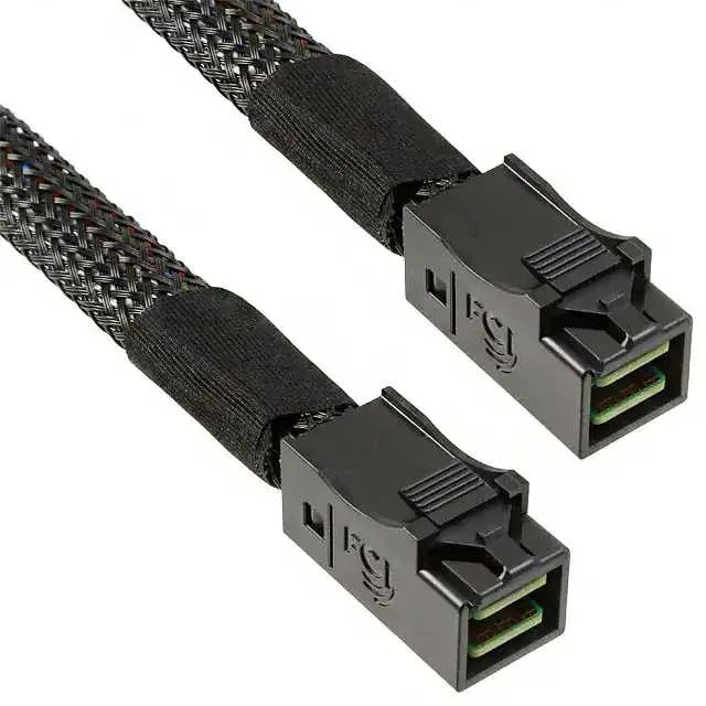 10120087-2100LF (MINI-SAS HD ASY 4X4 12G 30AWG 1M)