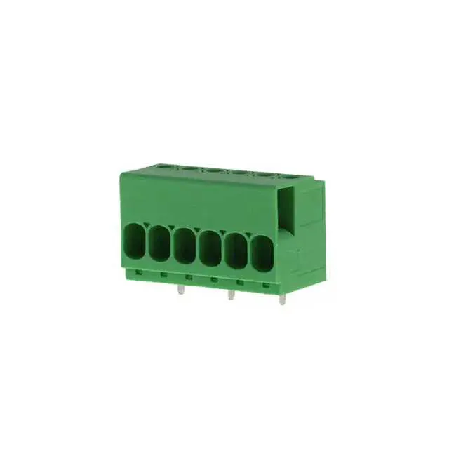 1017519 (TERM BLOCK 6POS 6.35MM)