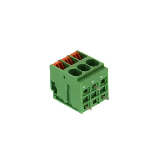 1017522 (TERM BLOCK 3POS 6.35MM)