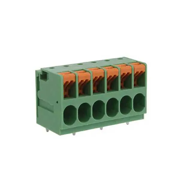 1017525 (TERM BLOCK 6POS 6.35MM)