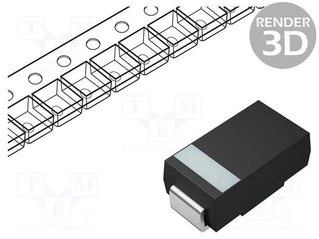 SK220ATR (DIODE SCHOTTKY 200V 2A SMA)