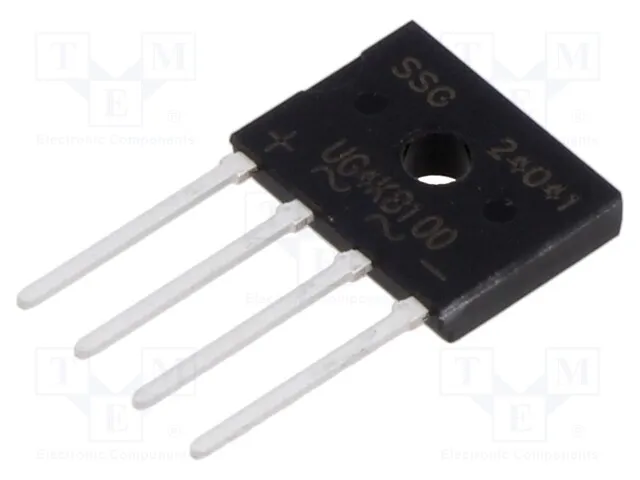 UG4KB100TB (BRIDGE RECT 1PHASE 1KV 4A D3K)