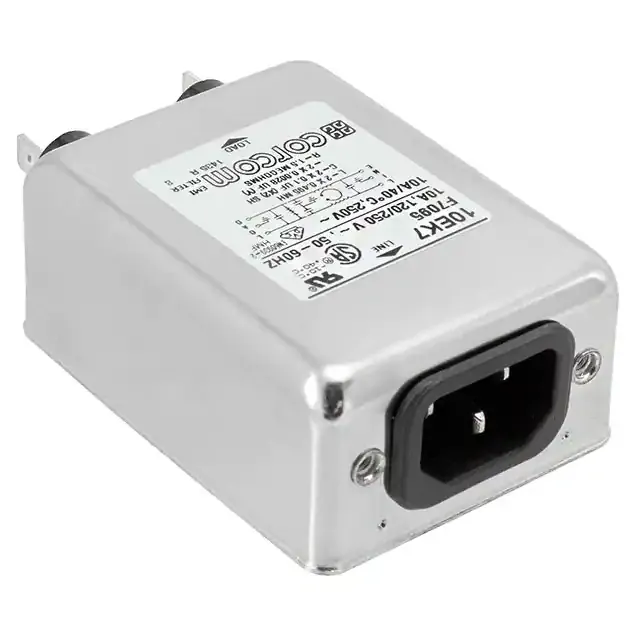 10EK7 (LINE FILTER 250VAC 10A CHASS MNT)