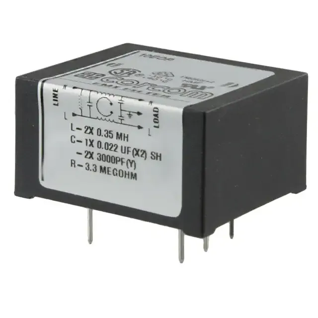 6609064-4 (LINE FILTER 250VAC 10A TH)