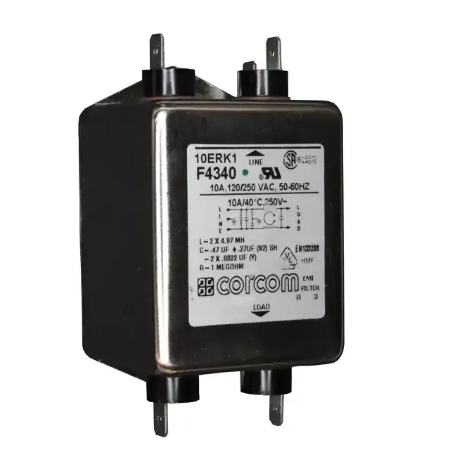 2-1609089-5 (LINE FILTER 250VAC 10A CHASS MNT)