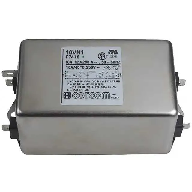 10VN1 (LINE FILTER 250VAC 10A CHASS MNT)