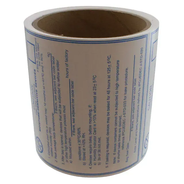 113LABEL (LABEL MOISTURE WARN 4X4" 100PC")
