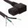 800-1403-0-SJT0-BL-00050 (CORD PWR R/A FEMALE-OPEN END.5M)