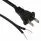 800-1809-0-SPT1-BL-0009F (CORD POWER MALE-OPEN END 9')