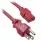 800-18-13D-RE-0015F (PWR CORD 10A 125V 18AWG RED 15')