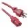 800-18-13D-RE-0006F (PWR CORD 10A 125V 18AWG RED 6')