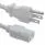800-18-13D-WH-0015F (NEMA 5-15P TO IEC-C13 SJT WHITE)