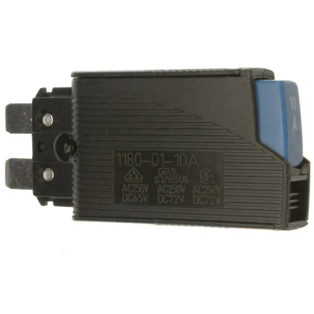 1180-01-10A (CIR BRKR THRM 10A 250VAC 72VDC)