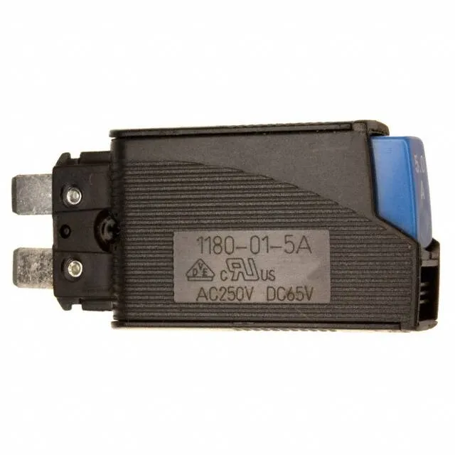 1180-01-5A (CIR BRKR THRM 5A 250VAC 72VDC)