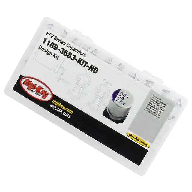 1189-3683-KIT (CAP KIT ALUM POLY 33-330UF 40PCS)