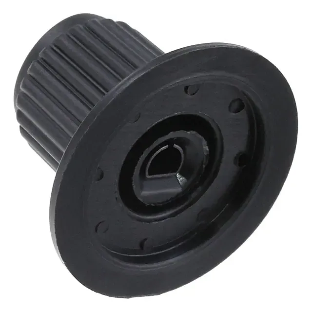 11K5015-JCNB (KNOB KNURLED W/SKRT 0.125 PLAST")