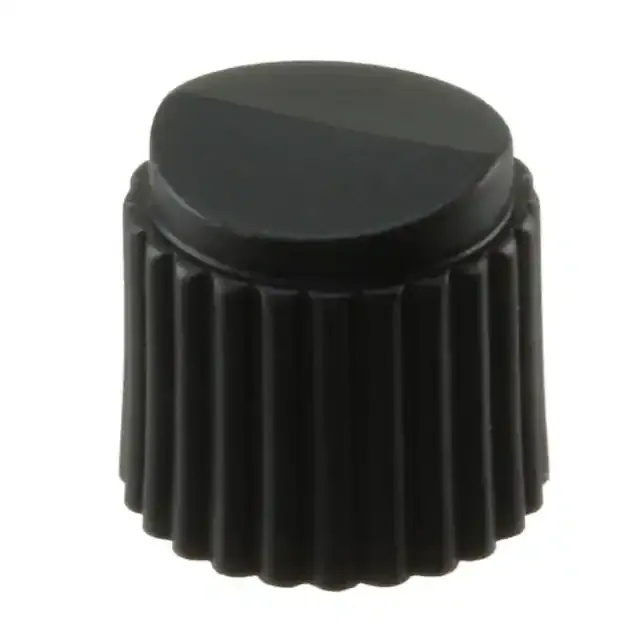 11K5029-KCNB (KNOB PLASTIC 1/4 DIA BLACK")