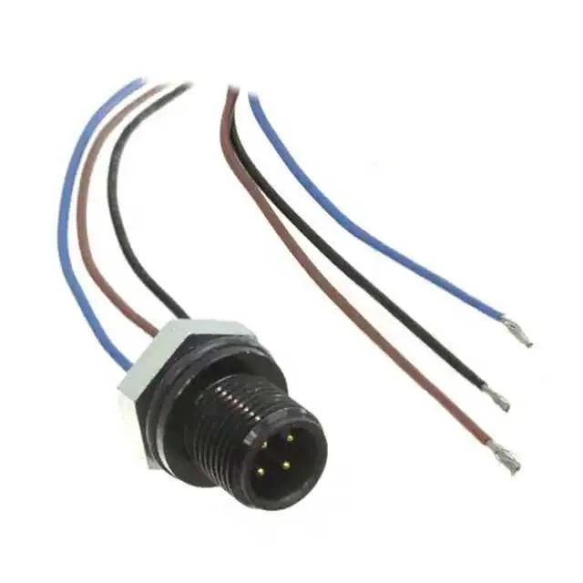 1200700076 (MIC 3P MR 12IN. M14X1 #22AWG P)