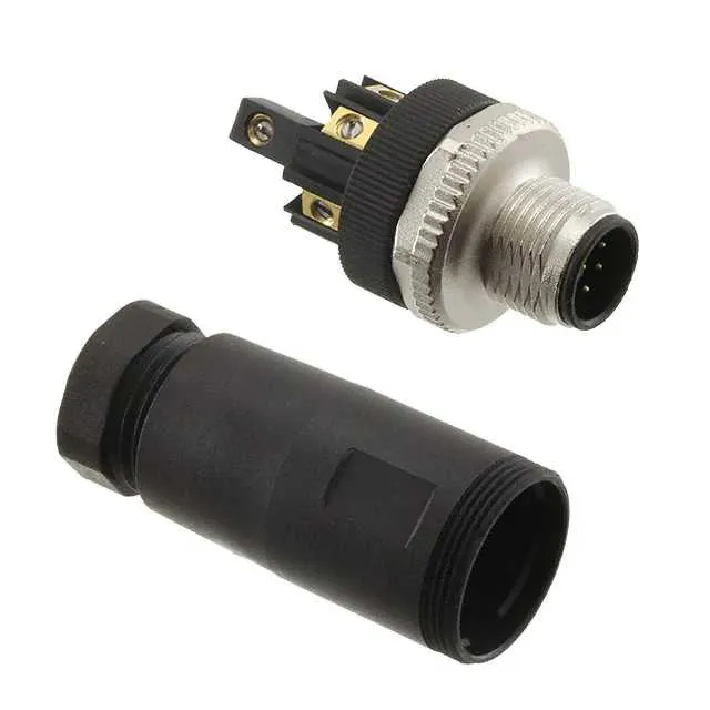 1200710030 (CONN RCPT MALE 8POS GOLD SCREW)