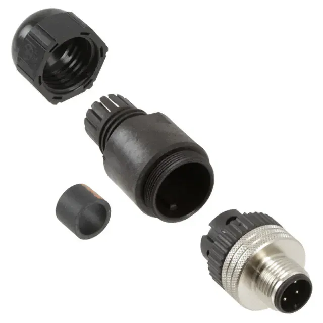 1200710039 (CONN PLUG MALE 4POS GOLD SCREW)