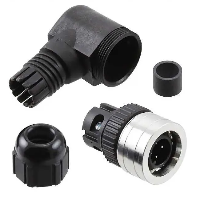 1200850007 (CONN PLUG MALE 4POS GOLD SCREW)
