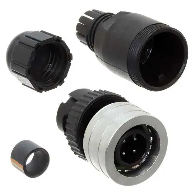 1200850003 (CONN PLUG MALE 4POS GOLD SCREW)
