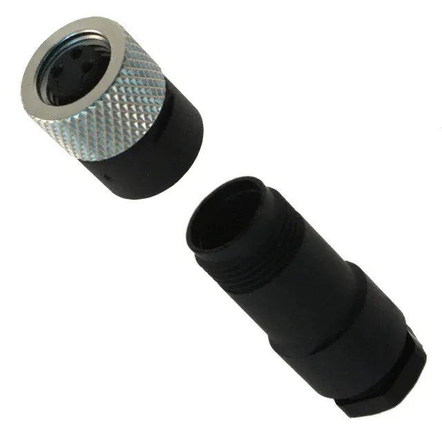 1200910001 (CONN PLUG FMALE 3POS GOLD SOLDER)